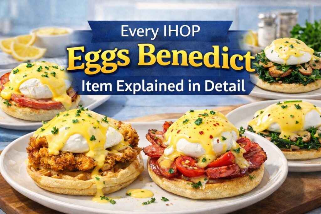 Every IHOP Eggs Benedict Item Explained in Detail