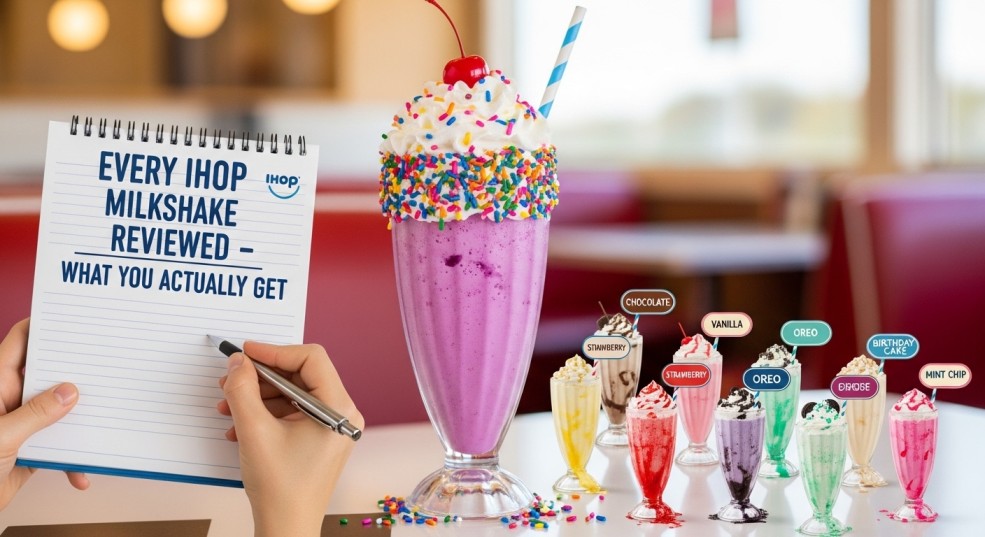 Every IHOP Milkshake Flavor Reviewed – What You Actually Get