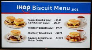 IHOP Biscuit Menu With Prices 2026