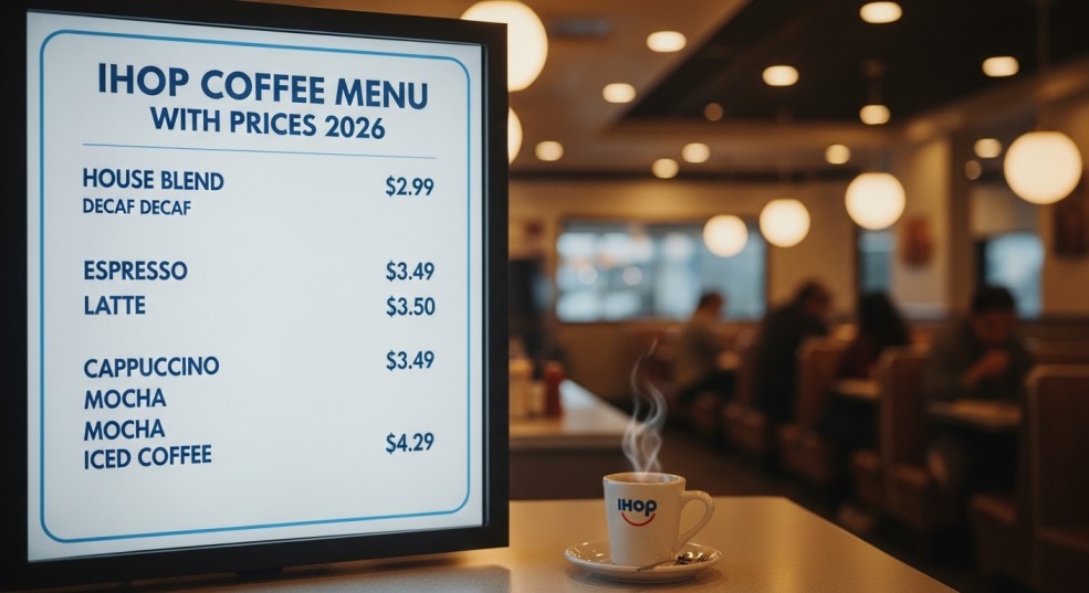 IHOP Coffee Menu with Prices 2026 — Full List
