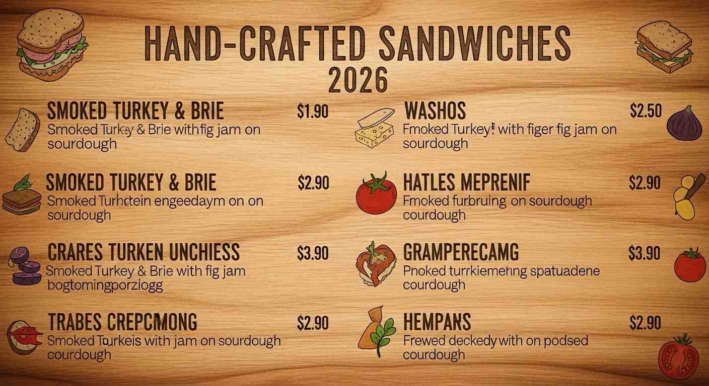 IHOP Hand-Crafted Sandwiches Menu with Prices 2026