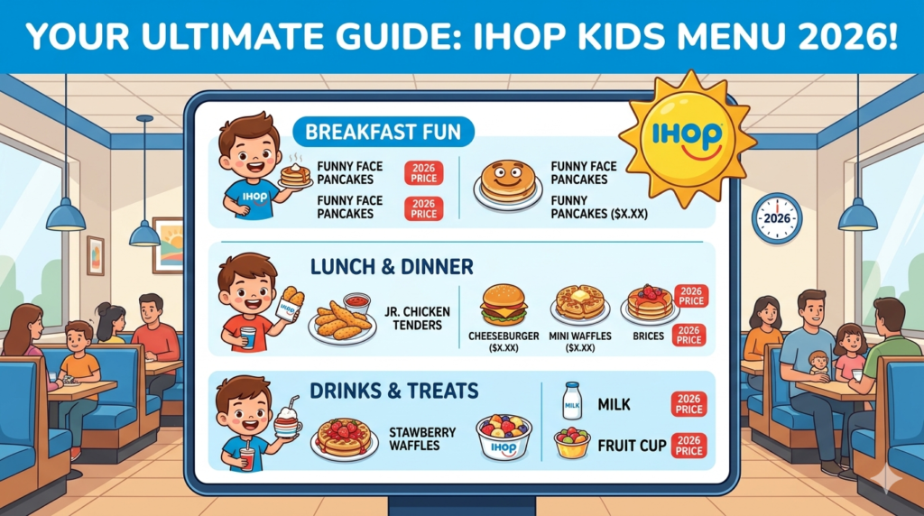 IHOP Kids Menu with Prices 2026 – Full List