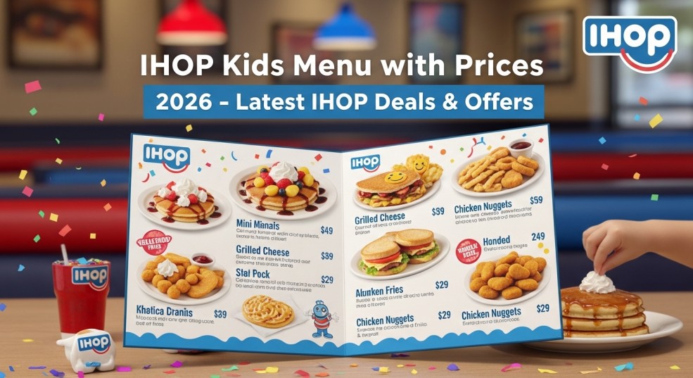IHOP Kids Menu with Prices 2026