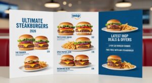 IHOP Ultimate Steakburgers Menu with Prices 2026
