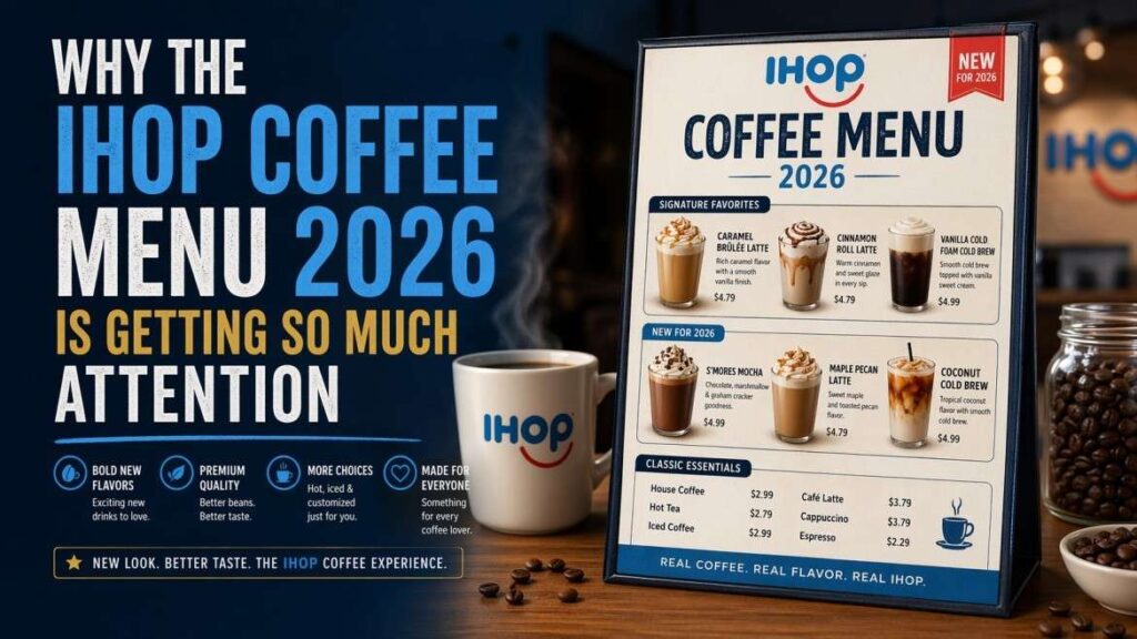Why the IHOP Coffee Menu 2026 Is Getting So Much Attention